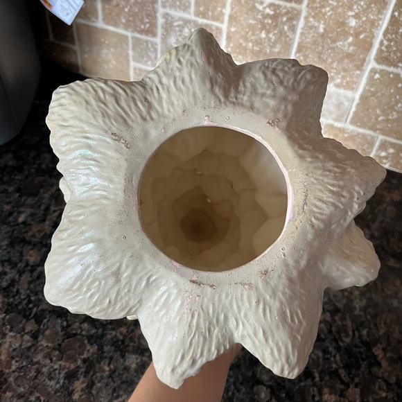 Vintage White Iridescent Ceramic Christmas Tree - Picture 6 of 6